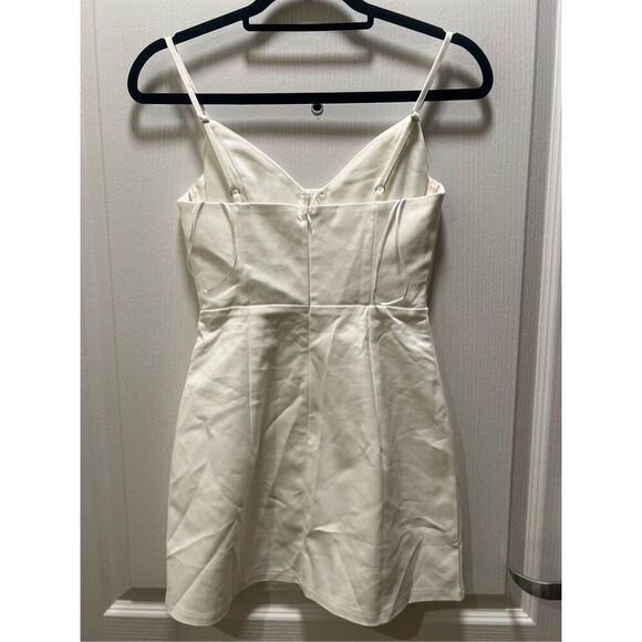 Princess Polly White Novella Bustier Mini Dress size 4 - Picture 5 of 7